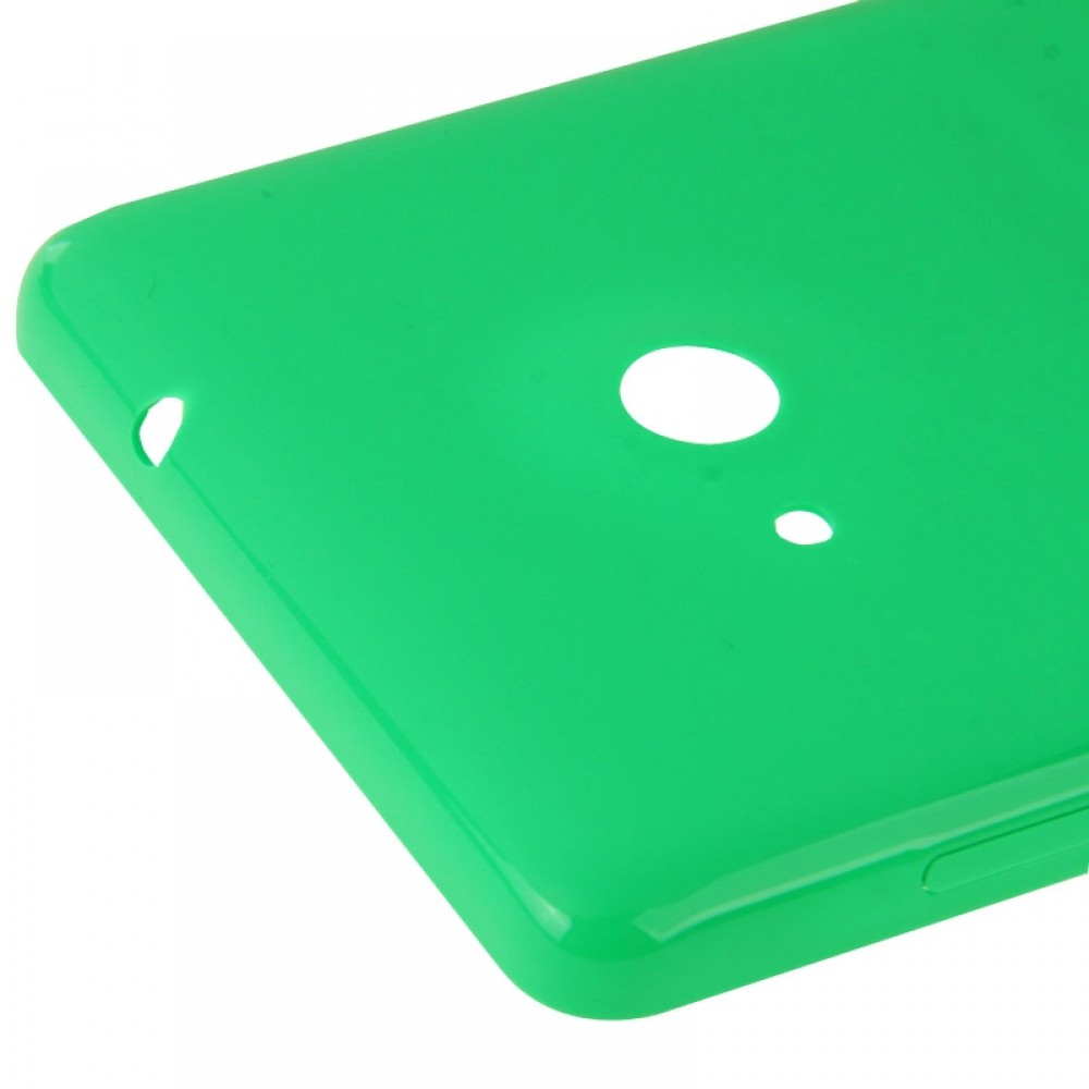 Smooth Surface Plastic Back Housing Cover  for Microsoft Lumia 535(Green) Other Replacement Parts Microsoft Lumia 535